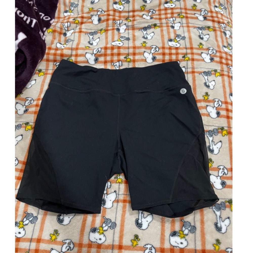 Torrid KNEE LENGTH ACTIVE BIKE SHORTS - BLACK Size 18-20